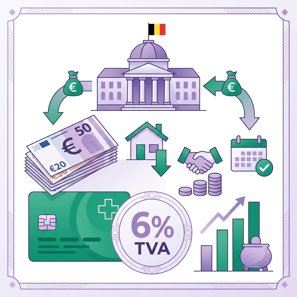 Aides Financières Monte-Escalier en Belgique : AViQ, Mutuelles et Déductions Fiscales
